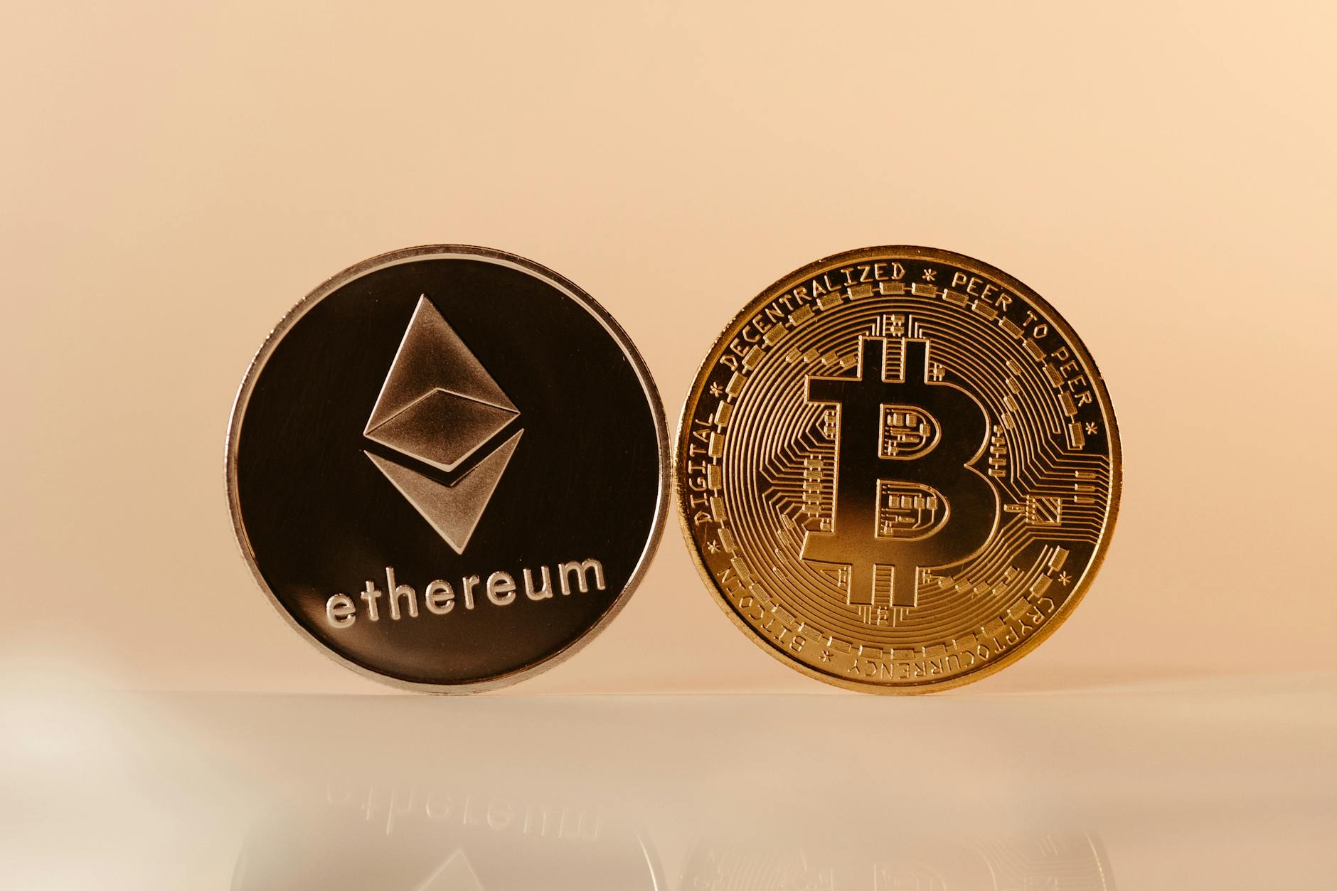 Decentralized finance blockchain network nodes representing DeFi protocol reputation
