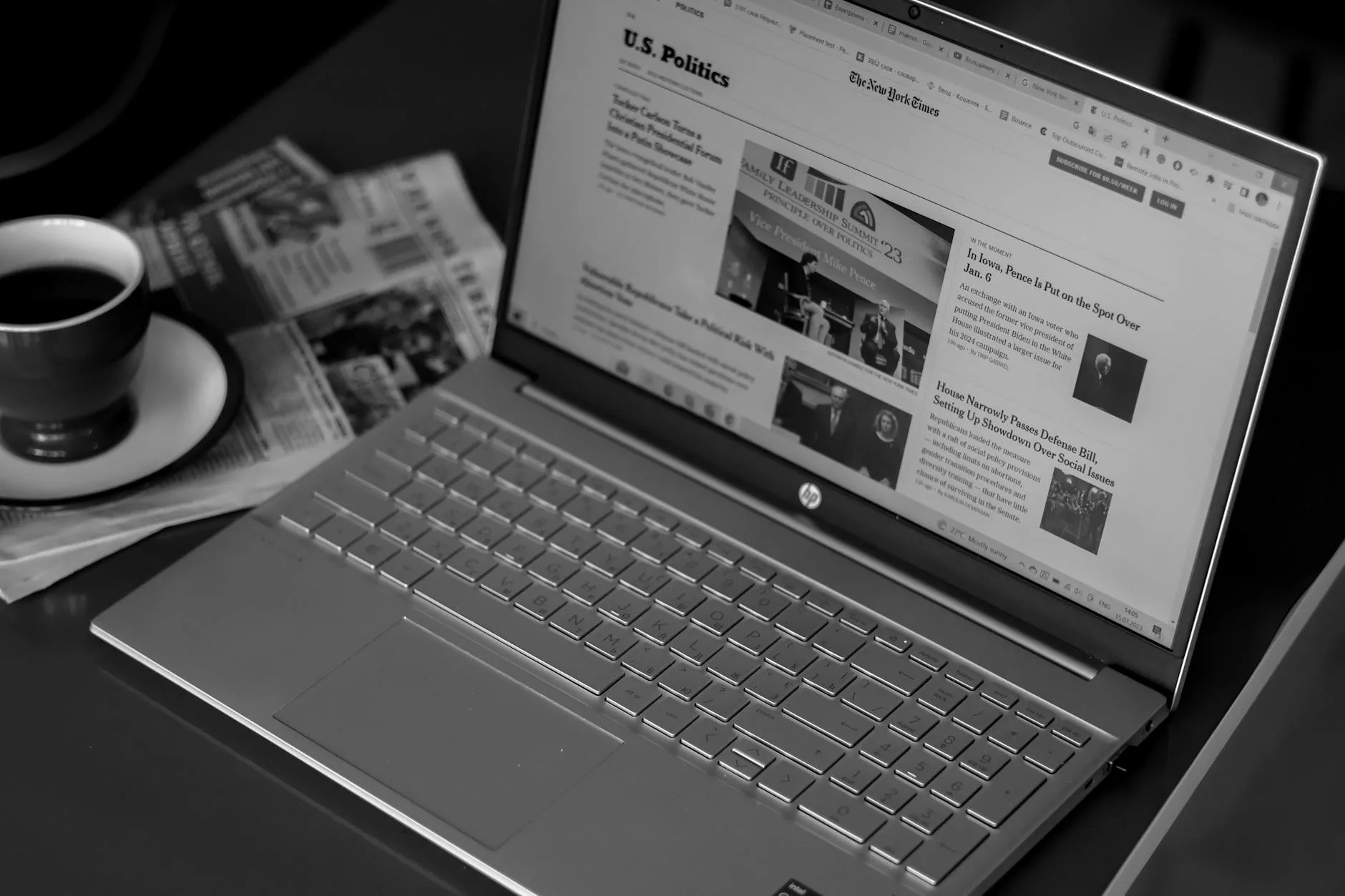 Financial media and reputation authority workspace